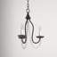 Lustre 3 lumières façon bougie Burvale