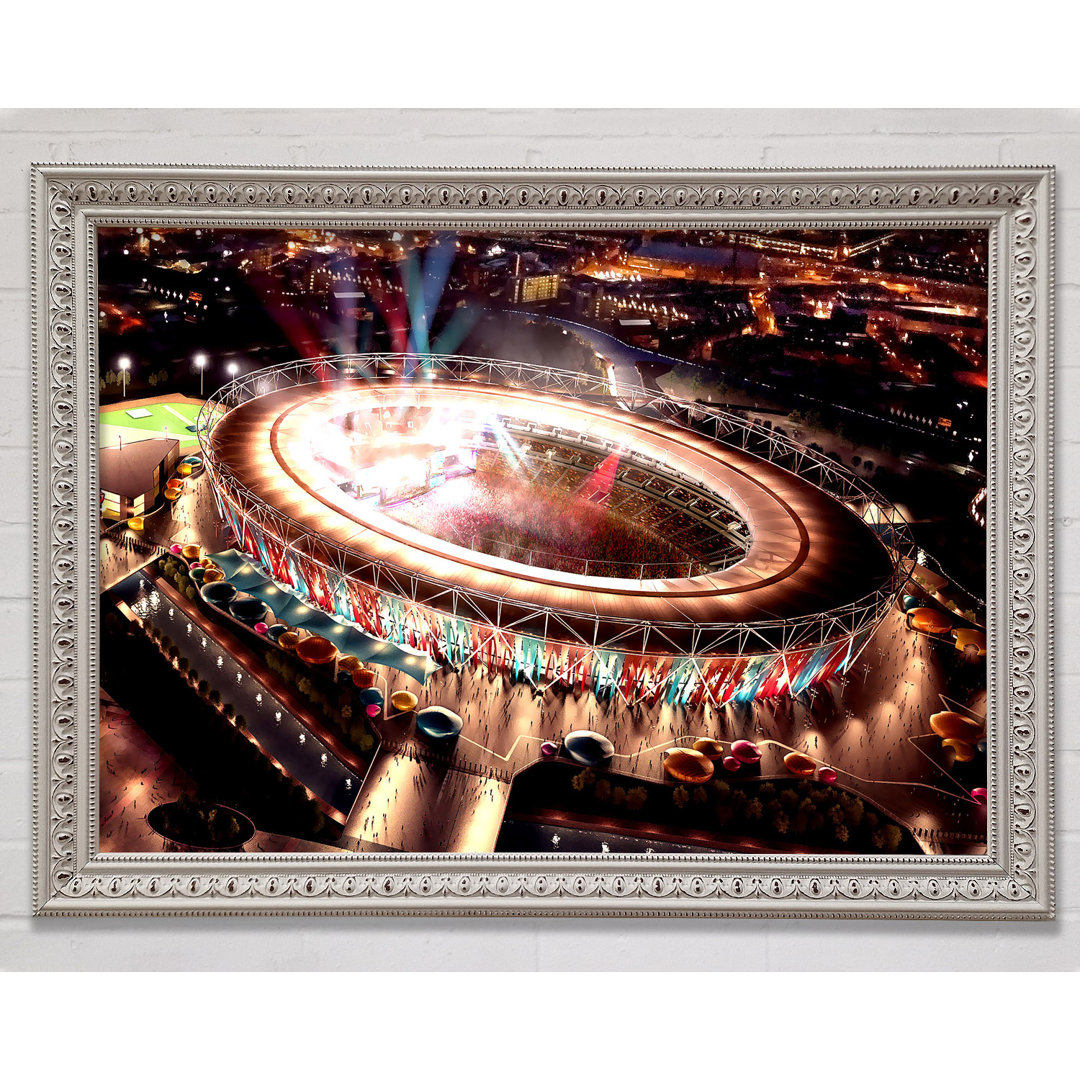 Olympiastadion London 2012 - Einzelne Bilderrahmen Kunstdrucke