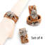 Orchid Hand Woven Wicker Rattan Napkin Ring