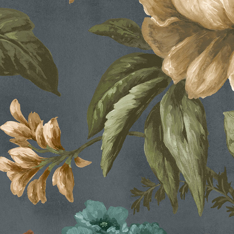 Superfresco Easy Gardenia Floral Wallpaper, Blue
