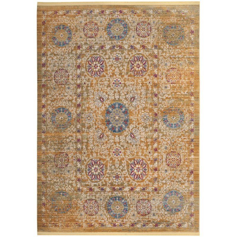 Smead Performance Oriental Rug, Rectangle 9' x 13'