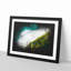 Beach View In The Maldives Paint Splash - Framed Print-56891236-56891237