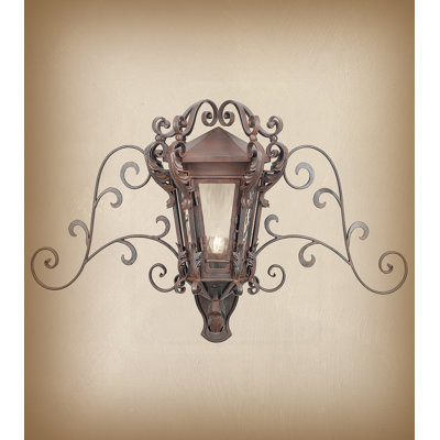 Galya Wrought Iron Wall Light
