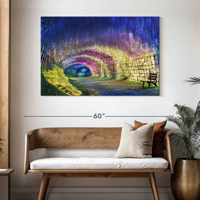Harnek Wisteria Flower Tunnel, 32" H x 48" W