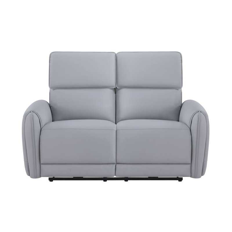 Causeuse électrique en cuir synthétique Jeromie avec port USB