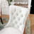 High-end Tufted Velvet Upholstered Nailhead Dining Chair-1240169702-1240169721