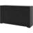 56" Modern 4-Door Sideboard Buffet – Satin Black