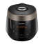 CUCKOO High Pressure Rice Cooker 6-Cup Uncooked / 12-Cup Cooked with Nonstick Inner Pot, Versatile Rice Maker with 12 Menu Options and Steam Plate, Fuzzy Logic Tech, Voice Guide, Black (CRP-P0609S)