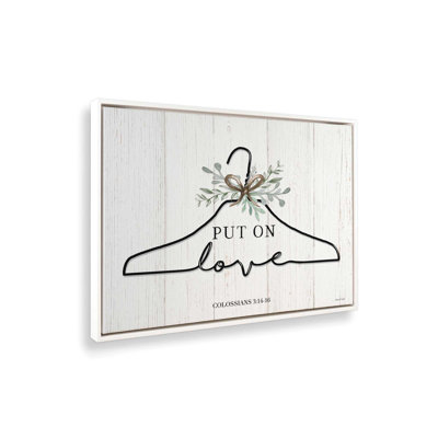 «Put on Love» par Elizabeth Tyndall, reproduction d'art