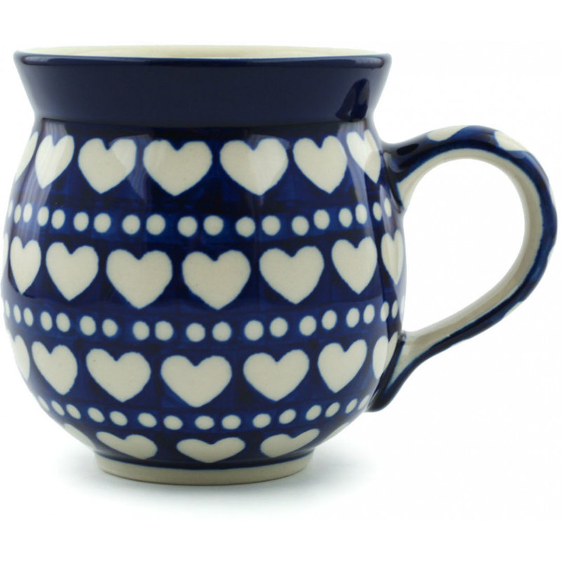 Grande tasse à bulles en grès 12 oz - French