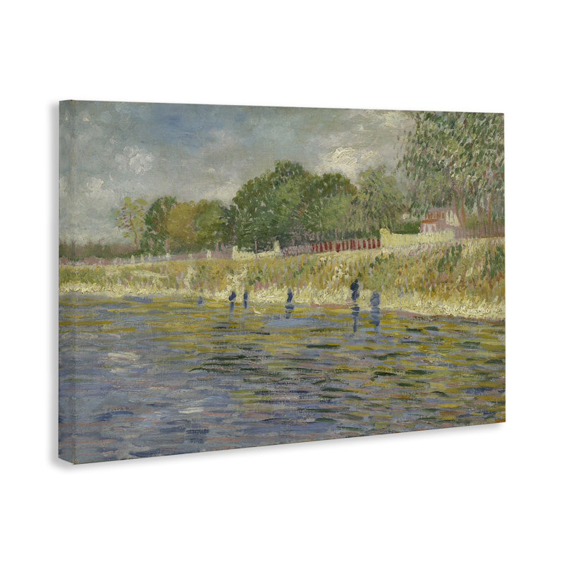  "Classic Van Gogh River", art mural sur toile par one1000paintings, H 16 po x l 24 po
