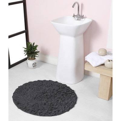 Taki Cotton Round Bath Rug
