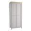 Rasberry 2 Door Manufactured Wood Wardrobe
