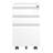 File Cabinet, White File Cabinet, Metal File Cabinet, With 3 Drawer-1569746651