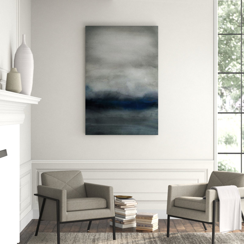 Ocean Of Tranquility II Painting by Mari Urasawa, Plexi, 60" H x 40" W