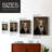 Refined Fido Framed Print - Solid Wood-134181229-134181223