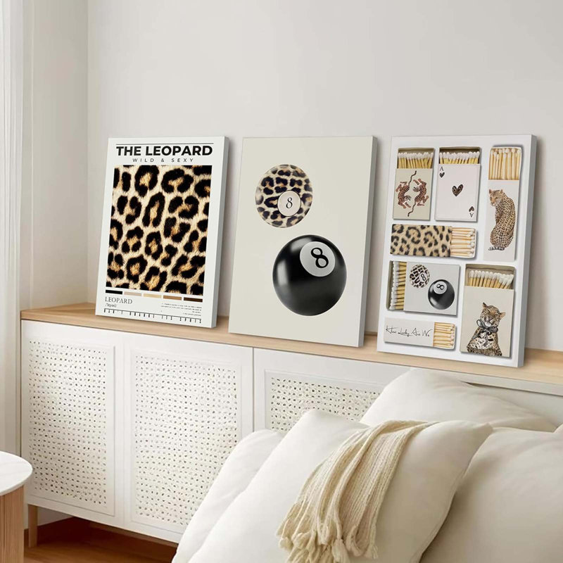 3 Piece Wrapped Canvas Wall Art