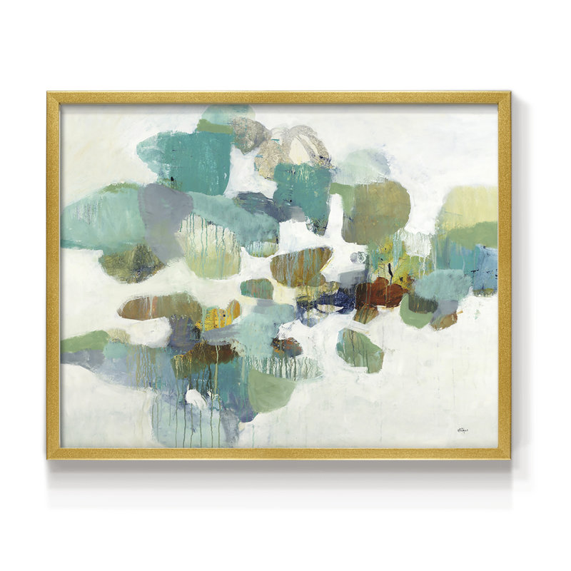 Stepping Stones -Framed Print - Restickable