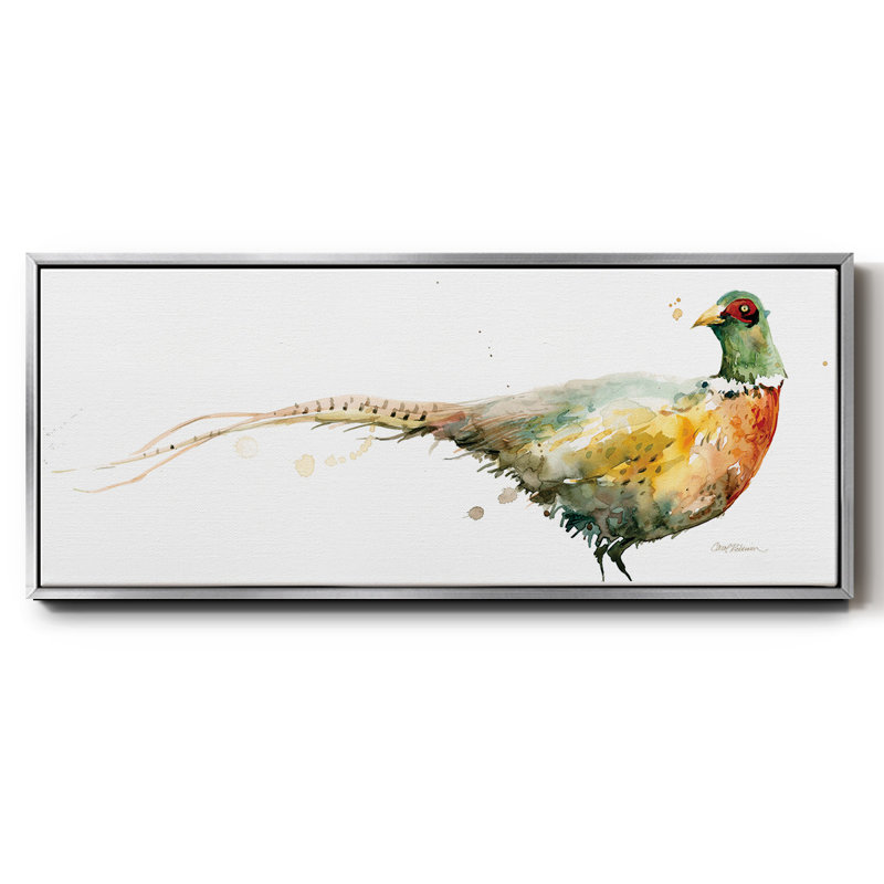 Harvest Pheasant- Framed Canvas