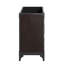Base de meuble-lavabo double 47 po Modfor Steamforge seulement en brun