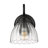Khyra 1-Light Wall Sconce with Clear Glass-1417595316