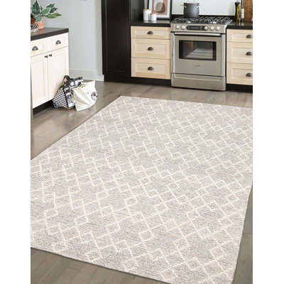 Tapis gris Sienna 5 pi 3 po x 7 pi 9 po