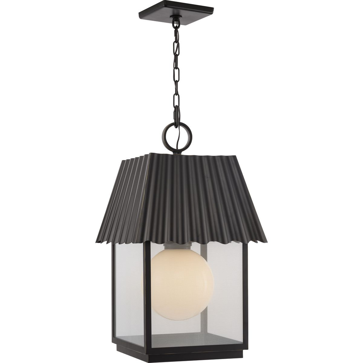 Godin Outdoor Hanging Lantern, Oil Rubbed Bronze