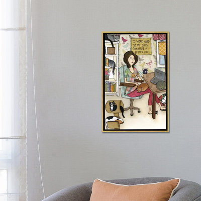 " Cats Better Life " Print