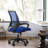 Ergonomic Swivel Home Office Task Chair Adjustable Lumbar Support, Height, and Tilt Function, Comfortable Design for All-Day Productivity-98598241