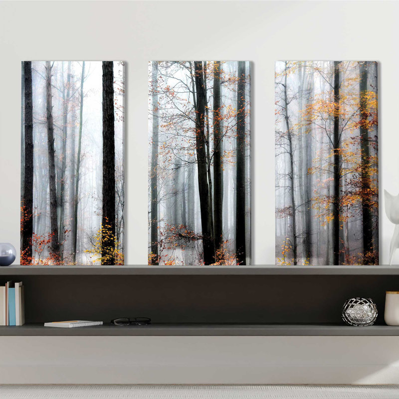 Daylight Enraptured - Ensemble de 3 photos sur toiles tendues, H 24 po x l 36 po x P 0,75 po