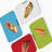 4-Piece Colour Coded Chopping Board Set With Storage Stand, Multicolour