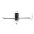 48" 5 Solid Wood Blades Indoor Ceiling Fan With Light Kit And Remote-458786187-437134178