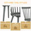 [Ensemble de 2] Chaises de ferme rustiques, chaises d'appoint en bois massif-591498992