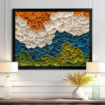 Westerleigh Biomorphism Earth Rhythm In Chaos IV - Abstraction lyrique, art mural
