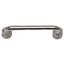 Caché 5 inches c.c. pull with Swarovski Clear Crystals & sleevesin Platinum-1804614117-1804614138