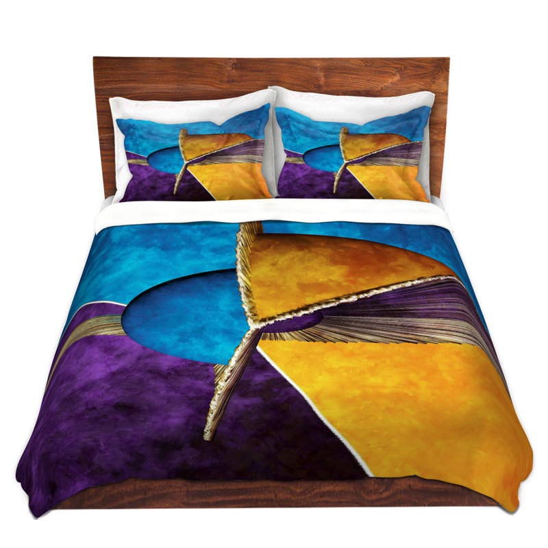 Abstract Duvet Cover, 1 King Duvet Cover + 2 King Shams