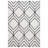 Cargian Geometric Light Gray/Black Area Rug-1830580043