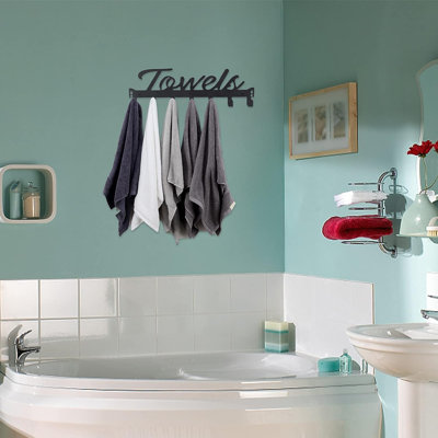 Crochets au-dessus de la porte avec 7 crochets - Porte-serviettes robuste pour salle de bain, chambre à coucher, cuisine - Crochet de porte peu encombrant pour manteaux, sacs, serviettes - Fabrication en acier au manganèse durable