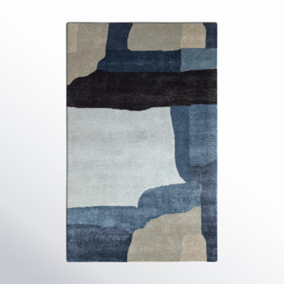 NuModern Hand Tufted Abstract Indoor Rug