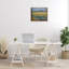 «Van Gogh View of Arles Brown», toile encadrée flottante par one1000paintings-253146913-253146925