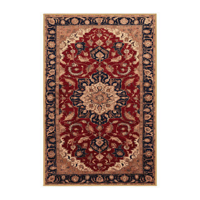 Machine Washable Persian Brown Area Rug
