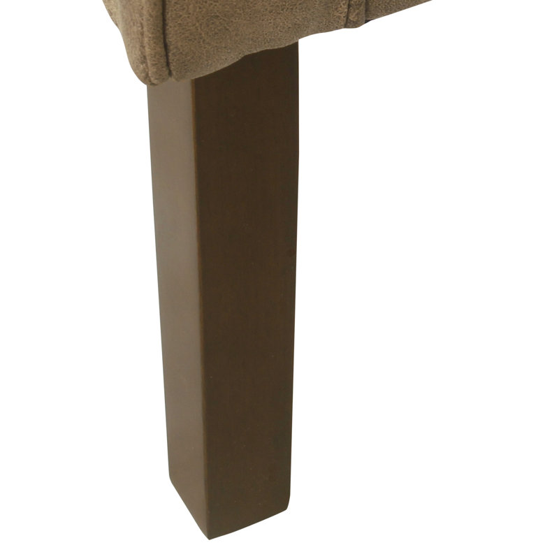 Gavazova Faux Leather Barrel Chair