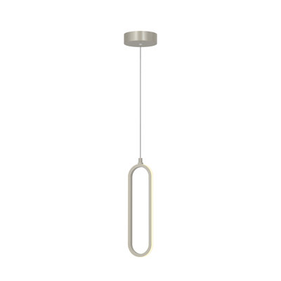 Luminaire suspendu simple à 1 lumière Zanaia