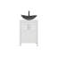 Meuble-lavabo autoportant avec lavabo
