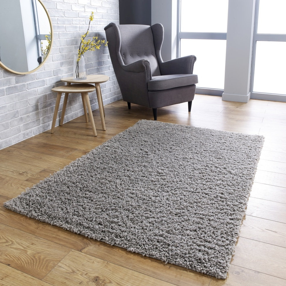 Kaydence Shaggy Grey Rug