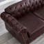 Canapé classique 85,8 po Chesterfield
