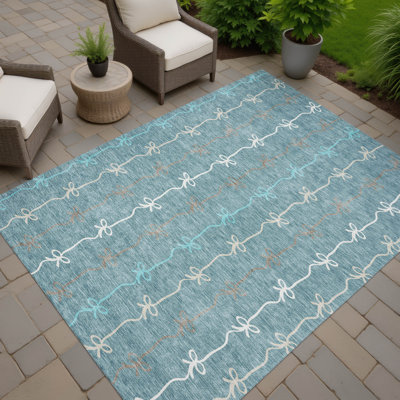 Machine Washable Indoor/Outdoor Chantille ACN2593 Kids Rug