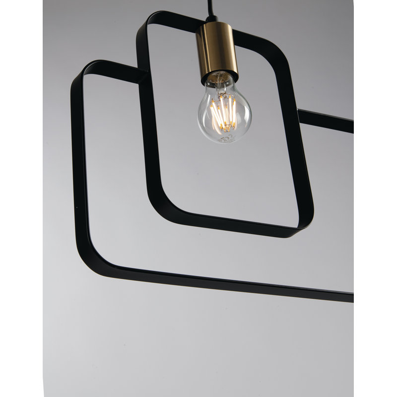 Camrey 3 - Light Pendant, Black, Black