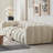 Creamy Pumpkin-Shaped Sofa
