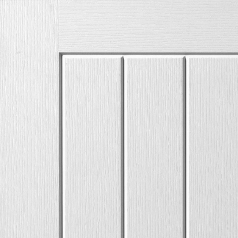 Cottage 5 Internal Door Primed, 198.1cm H x 61cm W x 3.5cm D